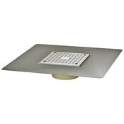 3 Stainless Steel Square Top